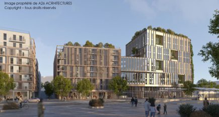 Partie bureaux de l'opération neuve « Bulle d'Air »